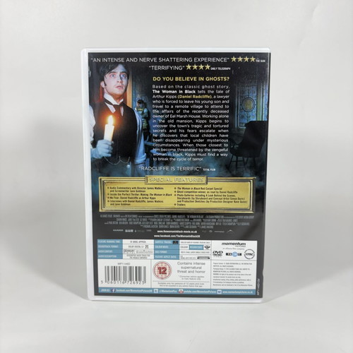 The Woman in Black DVD like new with English subtitles