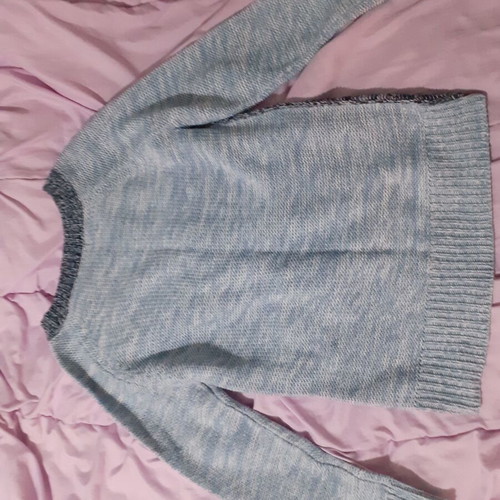 Pink Woman sweater new, two-tone knit size M