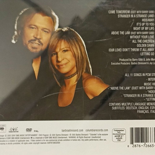 Barbra Streisand Guilty Pleasures CD like new, pop