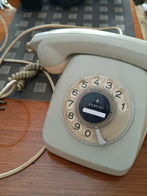 Old telephone used collectible