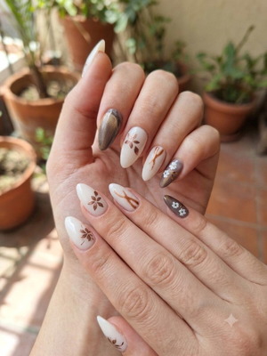 Press On Nails set with application tools