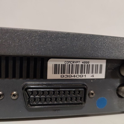 ComCrypt 4000m Filmnet receiver used, collectible without remote