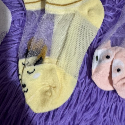 Socks pack of 5 pairs new with transparency for ages 3-5