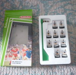 Ομάδα ποδοσφαίρου Subbuteo Newcastle/Dunfermline/ΠΑΟΚ μεταχειρισμένη vintage