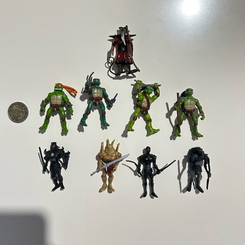 Teenage Mutant Ninja Turtles figures like new pack