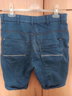 Βερμούδα τζιν Zara μπλε μεταχειρισμένη για 13 ετών, μέγεθος 164 cm