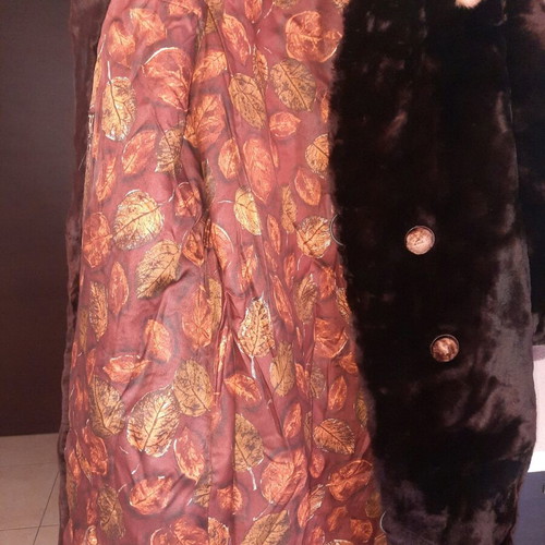 Vintage Folks Finer Furs fox fur brown, like new, size L-XL