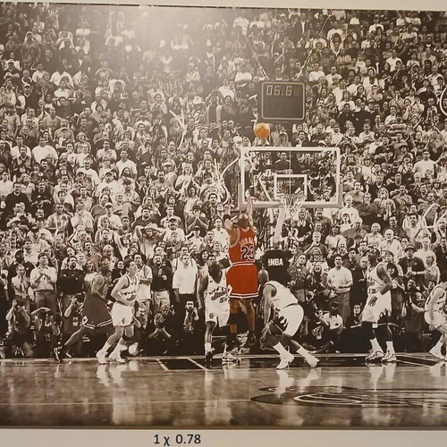 Jordan canvas prints MJ23 basketball set of 4 new