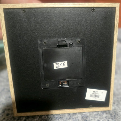 LED Lighted Frame 16×16 cm New with Wooden Frame