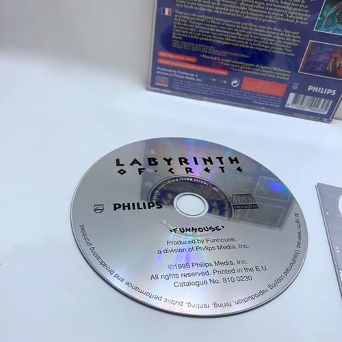 Labyrinth of Crete Philips CDi used, complete package