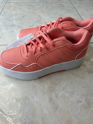 Adidas Hoops 3.0 Sneakers New Size 38 Pink Orange
