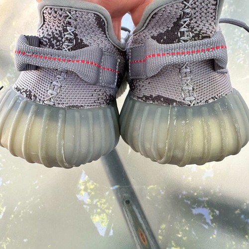 Yeezy SPLY-350 Adidas casual shoes like new, size 38.5, grey