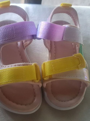 Biomecanics children's sandals size 26, multicolored