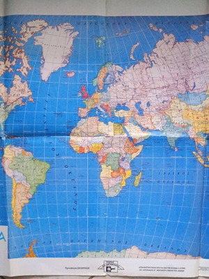 World map Macedonia 3000 years Greece used