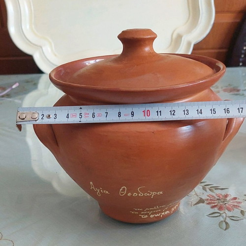 Clay pot from Agia Theodora like new