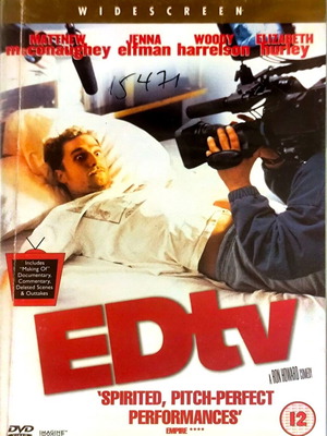 EDTV DVD μεταχειρισμένο, δράμα κωμωδία με Matthew McConaughey και Elizabeth Hurley