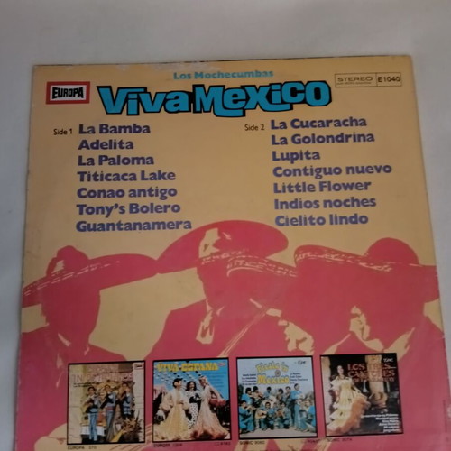 Viva Mexico vinyl record used