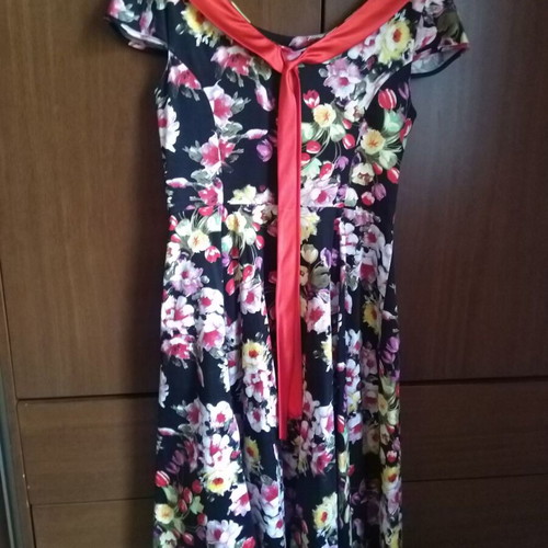 Hearts & Roses women's cotton summer dress new, floral pattern