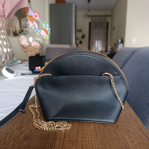 Bershka black evening shoulder bag