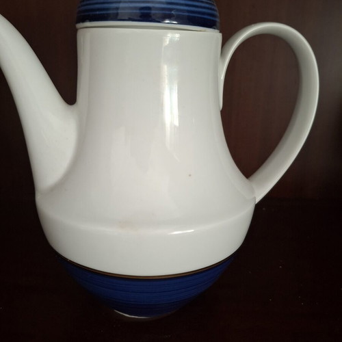 Vintage Ionia GCHI Hellas porcelain coffee pot