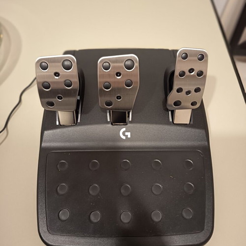 Logitech G923 TrueForce Racing Wheel and PXN A9 Foldable Stand for PS5 PS4 PC