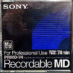  SONY PRMD-74 PROFESSIONAL RECORDABLE MINI DISC NEW - MD ΕΓΓΡΑΦΗΣ ΚΑΙΝΟΥΡΙΟ 74 ΛΕΠΤΑ ΔΙΑΡΚΕΙΑ