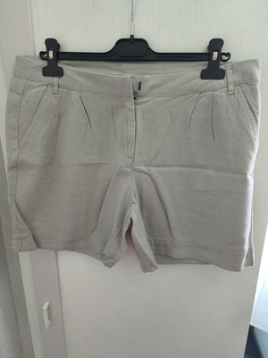 Esmara linen shorts used, beige, size XL