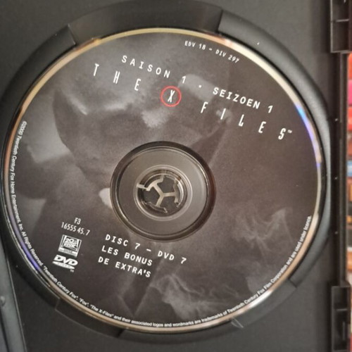 The X. Files Collection DVD used, original collectible with subtitles