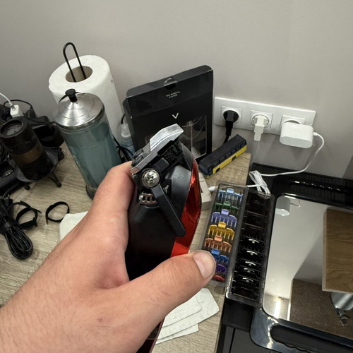 Gamma Boosted Hair Clipper with Wahl Fade Cutter, like new