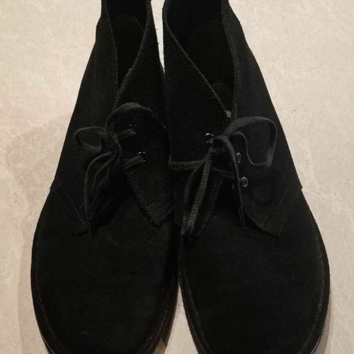 Dessert boots Clarks slightly used, black, size 41