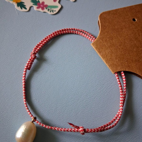 Martis bracelet handmade with pearl, like new
