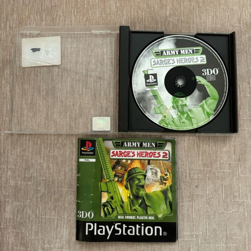 Army Men Sarge's Heroes - Complet - Sony PS1 - Bon état