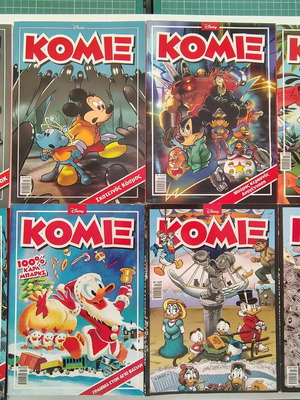 Komix comics like new, issues 2,3,7,11,18,21,28