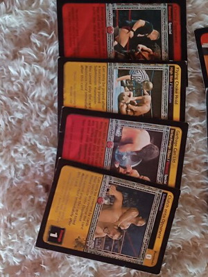 WCW Nitro WWE TCG cards used, 2000 pieces