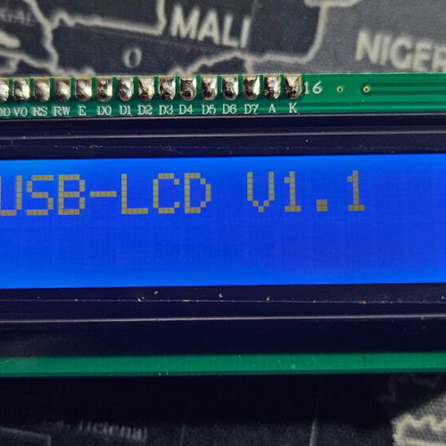 LCD2USB Shield v1.1 New USB 1602 LCD Controller for PC and Raspberry Pi