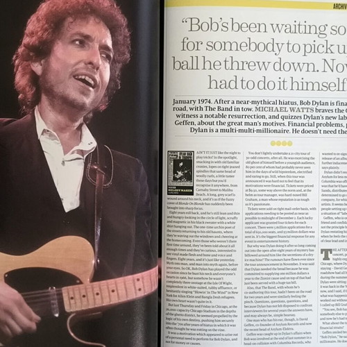 Uncut The Ultimate Music Guide Bob Dylan magazine like new