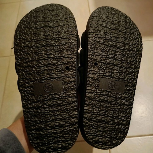 Women's slippers new size 36 black flatform