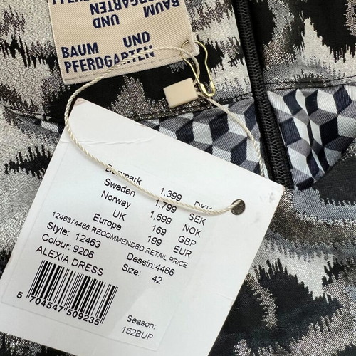 Baum und Pferdgarten Alexia Dress new, size XL, grey and black