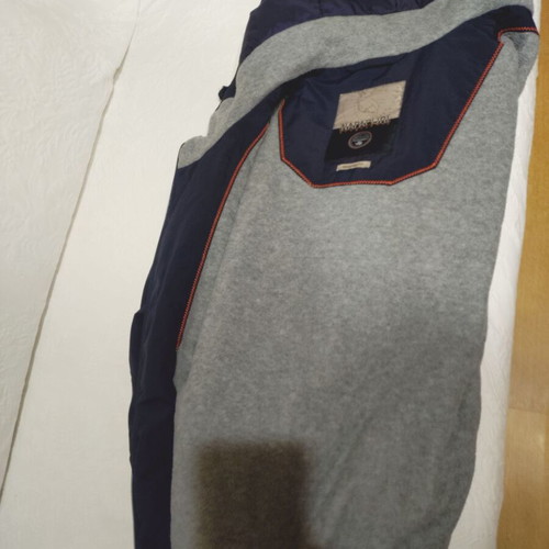 Napapijri regular fit jacket used, dark blue, size M