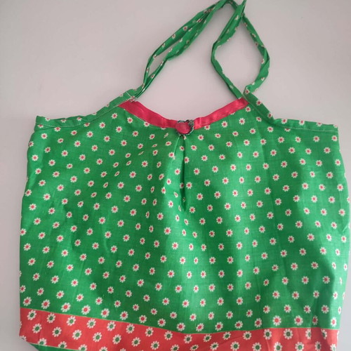 Shopper bag handmade brand new, multicolor shoulder