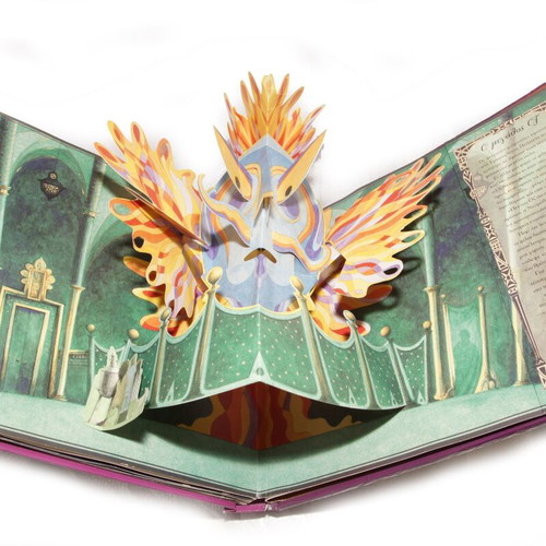 The Wizard of Oz storybook used with 3D images and sound
