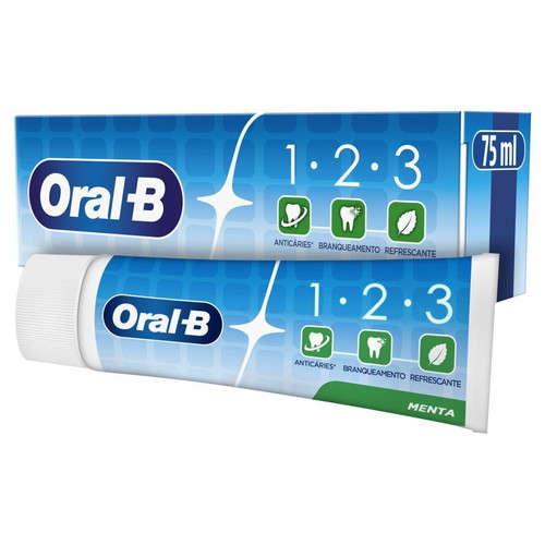 Oral-B Active Fluoride Mint Toothpaste 75ml New
