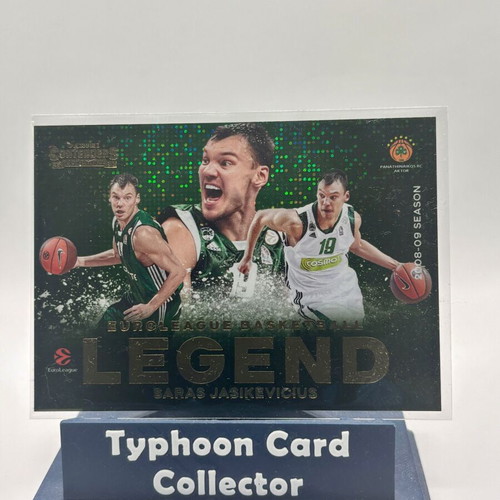2025-26 Panini Contenders Euroleague Saras Jasikevicius Legend card like new