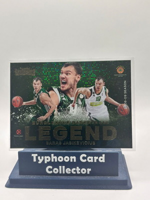 2025-26 Panini Contenders Euroleague Saras Jasikevicius Legend card like new