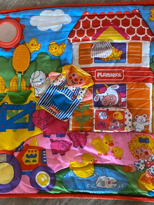 Βρεφικό χαλάκι δραστηριοτήτων Playskool μεταχειρισμένο, πολύχρωμο
