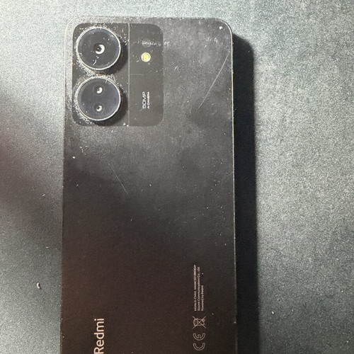 Redmi 13C 128GB smartphone like new with case
