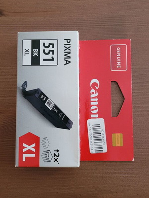Μελάνι CANON CLI-551XL BK (Μαύρο)