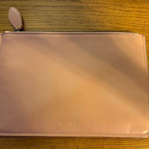 Alaïa clutch bag used, leather handheld