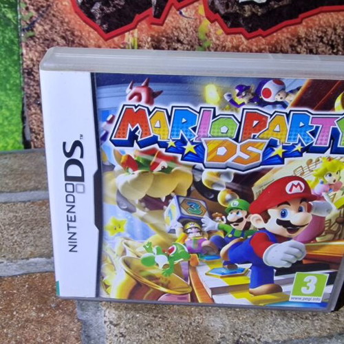 Nintendo DS Mario Party case and manual like new, without game