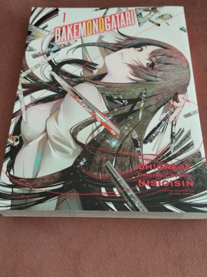 Bakemonogatari manga volume 1 new, English